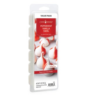 Classic Wax Melts - Peppermint Vanilla Swirl