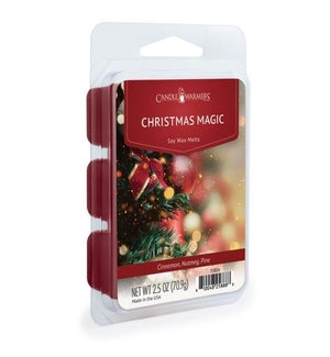 Classic Wax Melts 2.5 oz - Christmas Magic - Cinnamon, Nutmeg, Pine