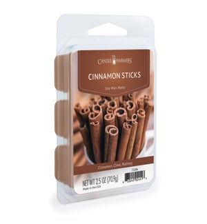 Classic Wax Melts 2.5 oz - Cinnamon Sticks - Cinnamon, Clove, Nutmeg