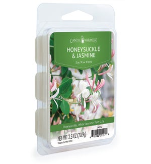 Classic Wax Melts 2.5 oz - Honeysuckle and Jasmine - Honeysuckle, White Jasmine, Tiger Lily