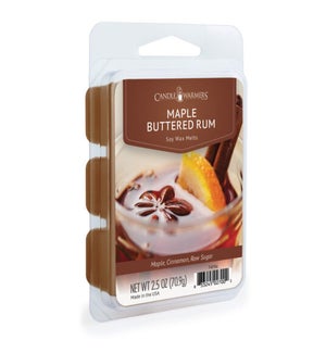 Classic Wax Melts 2.5 oz - Maple Buttered Rum - Maple, Cinnamon, Buttery Rum