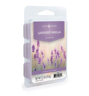 Classic Wax Melts 2.5 oz - Lavender Vanilla - Lavender, Vanilla, Cashmere