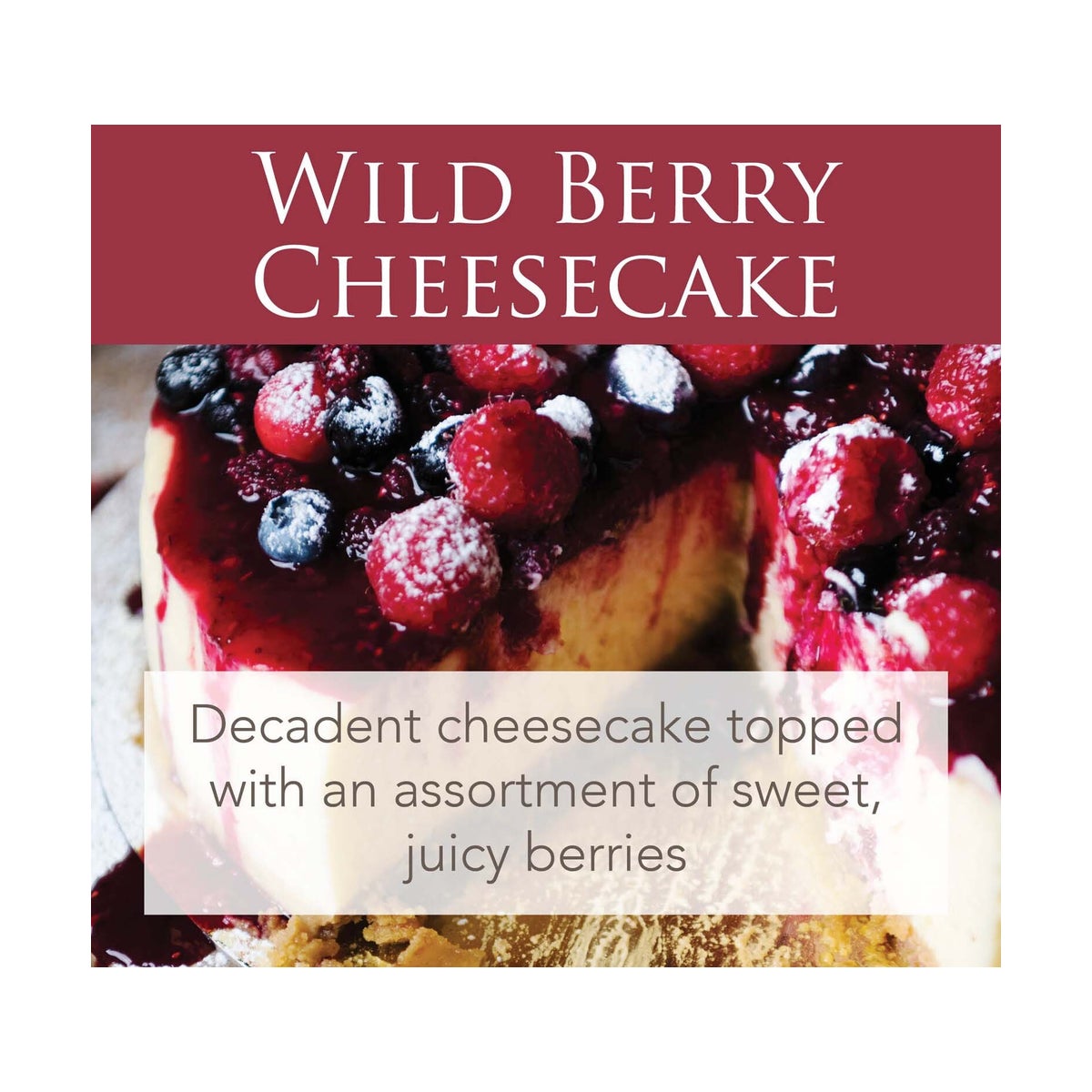 Classic Wax Melts 2.5 oz - Wild Berry Cheesecake