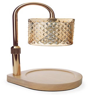 Champagne Crystal Candle Warmer Lamp