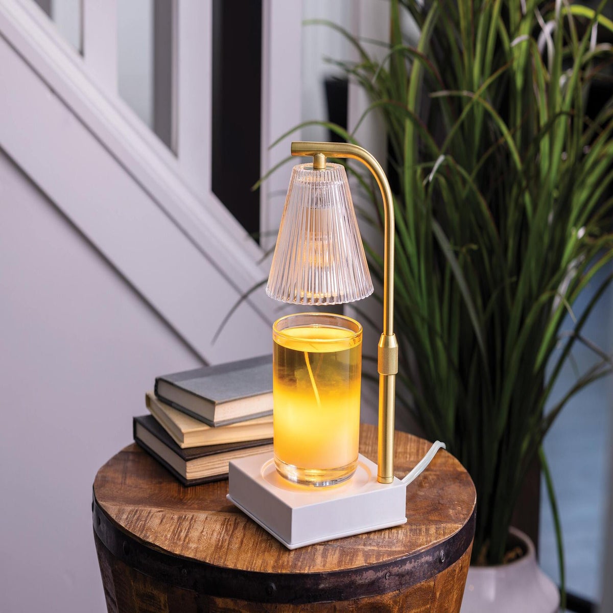 Luna Lamp Candle Warmer - Gold