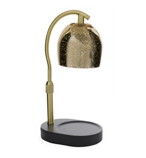 Mercury Glass Lamp Candle Warmer - Gold