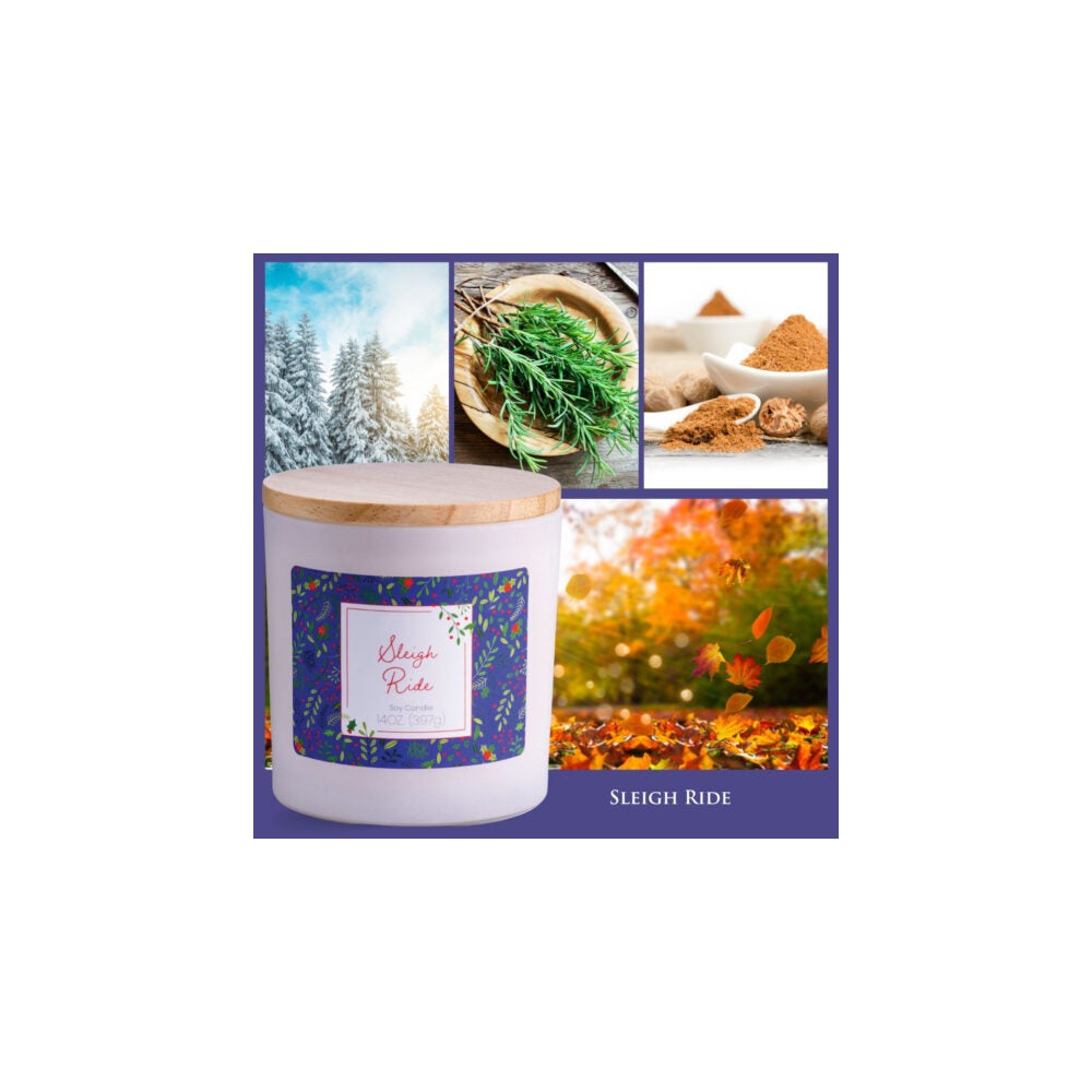 Limited Edition Holiday Candle Sleigh Ride limited edition holiday