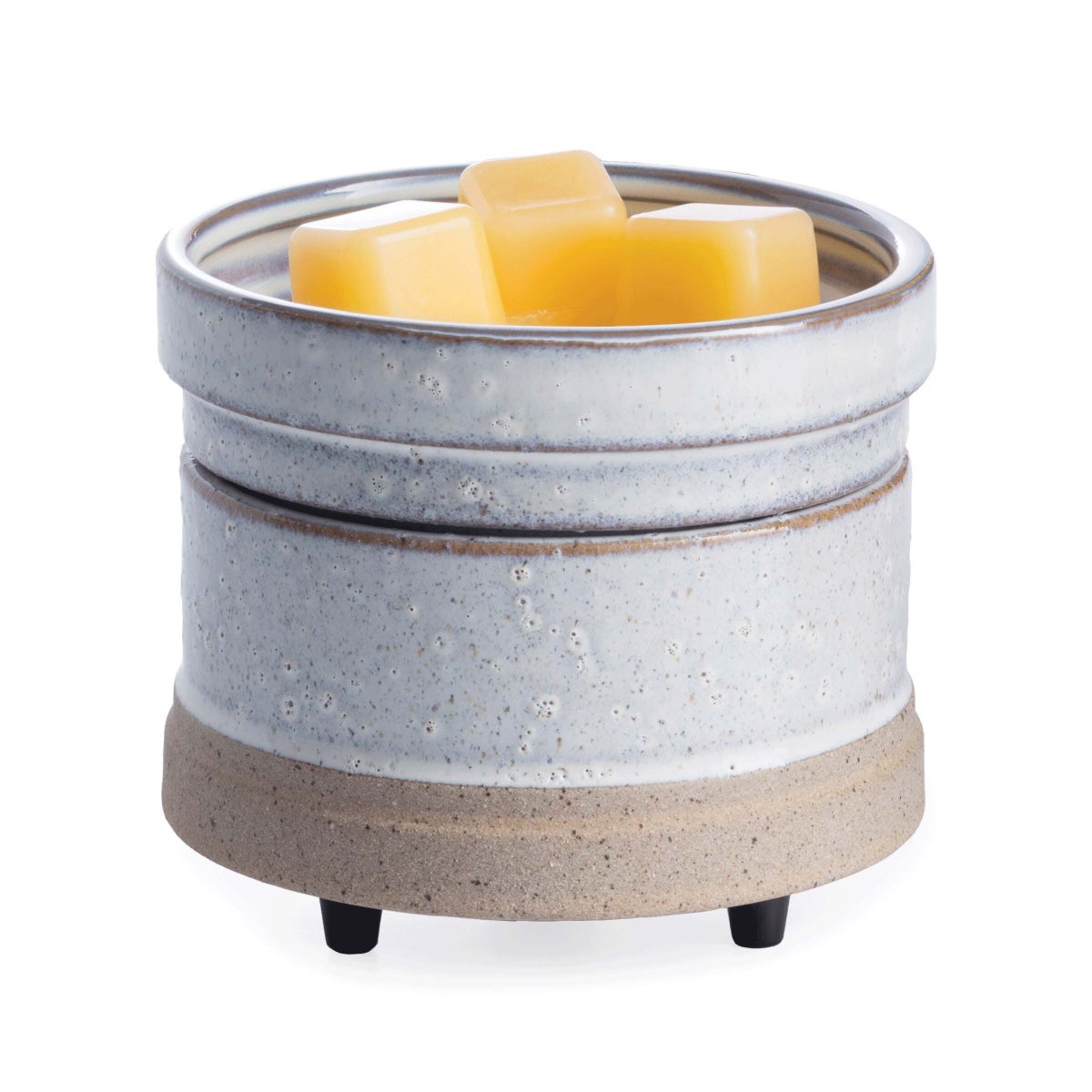 2-in-1 Classic Fragrance Warmer - Rustic White