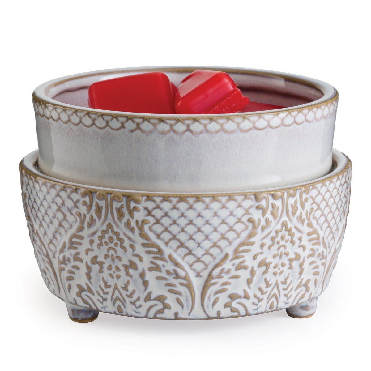2-in-1 Classic Fragrance Warmer - Vintage White