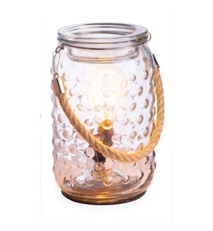 Vintage Bulb Fragrance Warmer - Hobnail and Rope