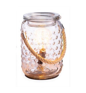 Vintage Bulb Fragrance Warmer - Hobnail and Rope