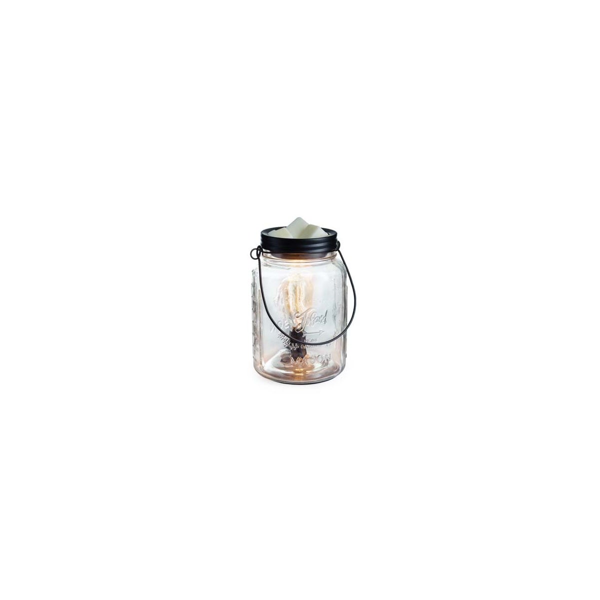 Vintage Bulb Illumination Fragrance Warmer - Mason Jar