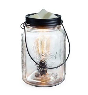 Vintage Bulb Illumination Fragrance Warmer - Mason Jar