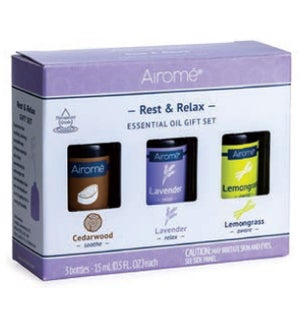 Essential Oils Gift Set - Rest and Relax 15 ml