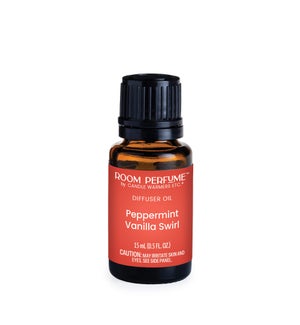 Room Perfume Diffuser Oil - Peppermint Vanilla Swirl