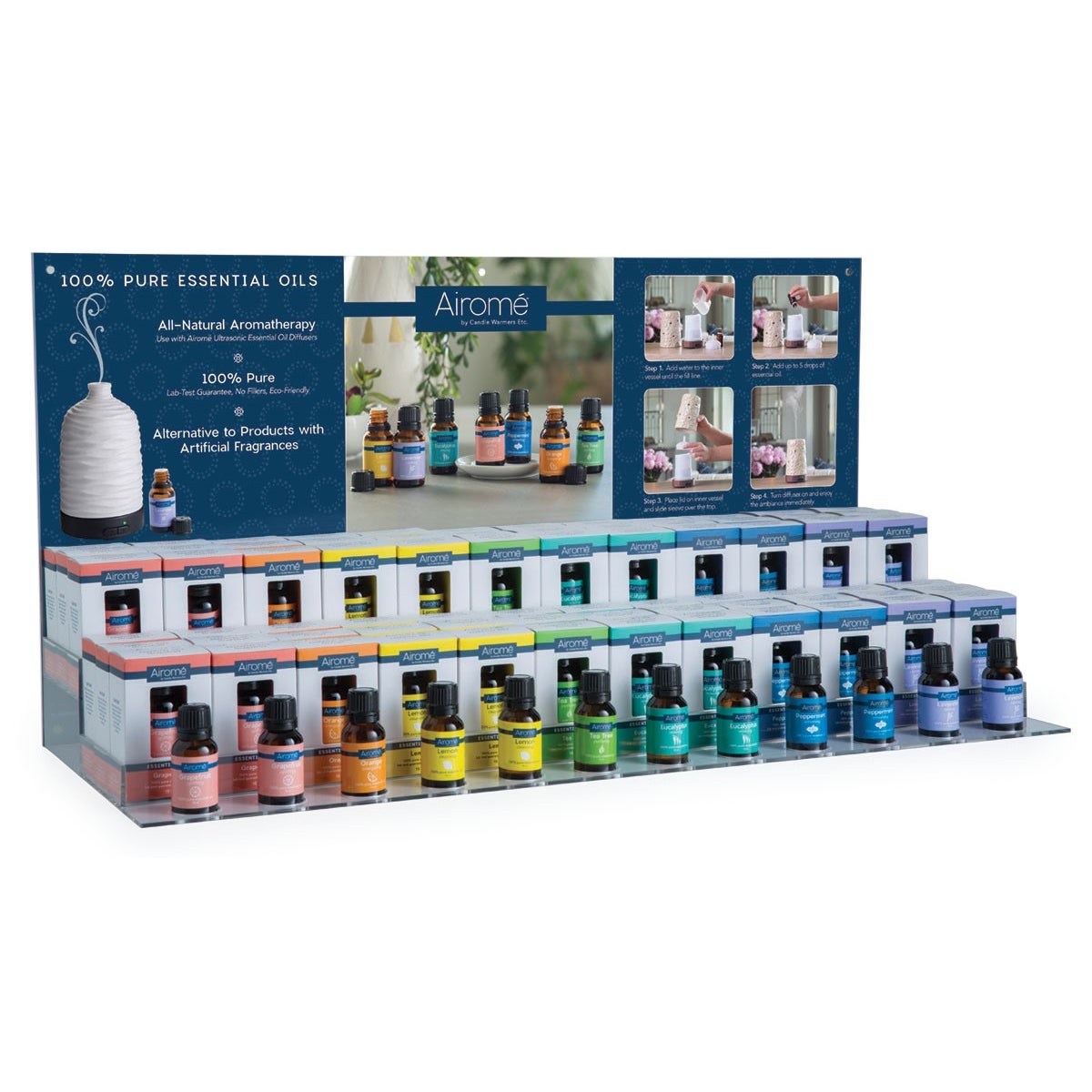 Display - Holds 72 Essential Oils