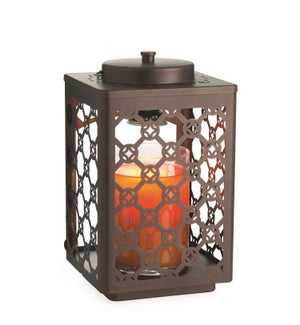 Oil Rubbed Bronze Candle Warmer Lantern