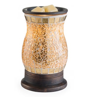 Illumination Deluxe Fragrance Warmer - Gilded Glass Mosaic