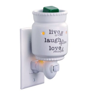 Live Love Laugh Pluggable Fragrance Warmer - Classic