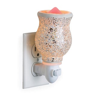 Pluggable Premium Fragrance Warmer - Reflection Glass Mosaic
