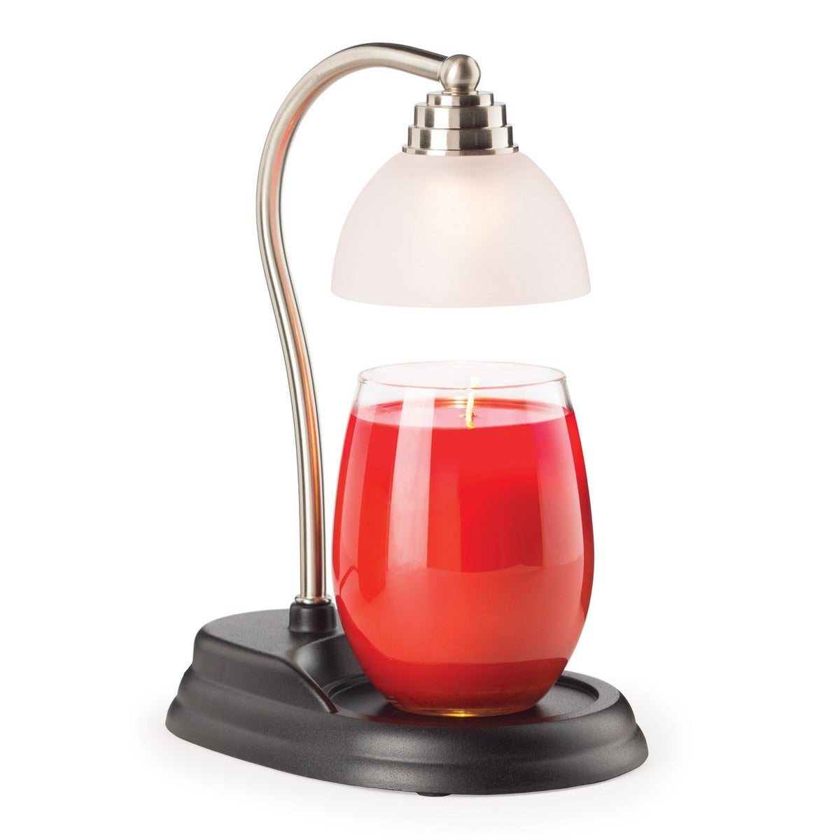 Aurora Lamp Candle Warmer - Pewter
