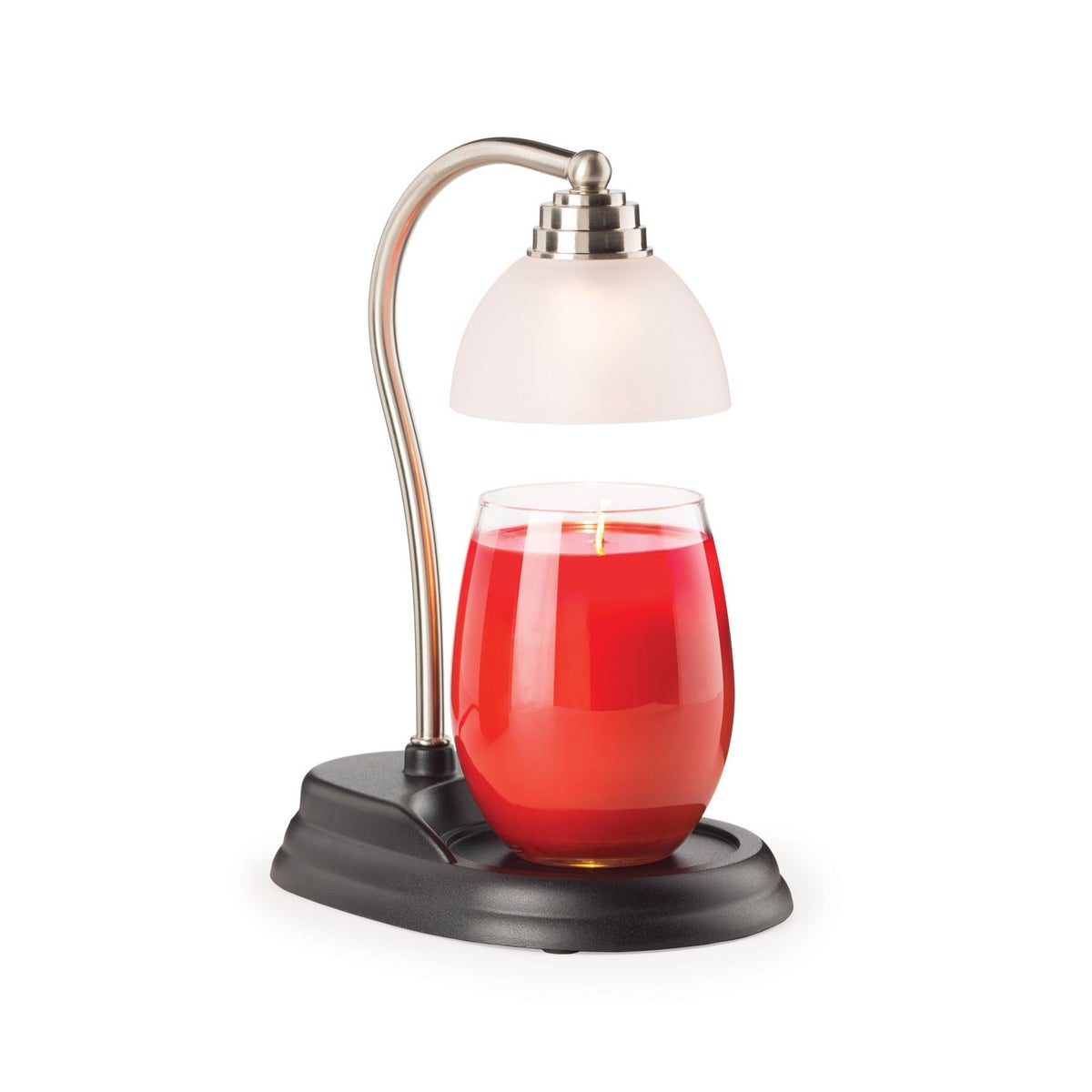 Aurora Lamp Candle Warmer - Pewter