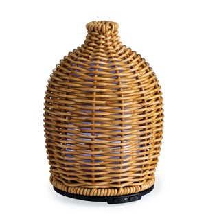 Medium Classic Ultrasonic Essential Oil Diffuser - Wicker Vase