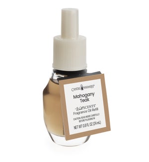WallScents Fragrance Oil Refills - Mahogany Teak