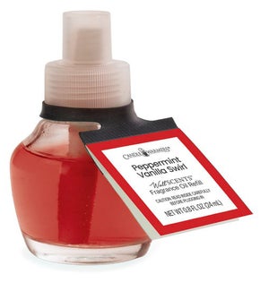 WallScents Fragrance Oil Refills - Peppermint Vanilla Swirl