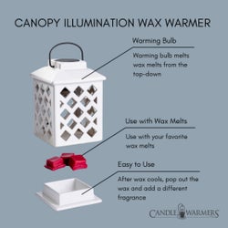 Canopy Illumination Warmers - Trellis Lantern