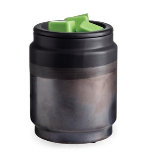 Flip Dish Fragrance Warmer - Black Dipped