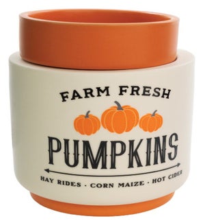 Wax Warmer Fragrance Warmer - Farm Fresh Pumpkins