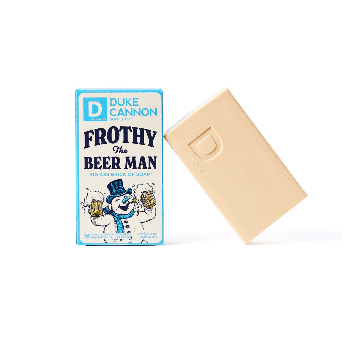 Big Ass Brick of Soap - Frothy the Beer Man - Scent Sandalwood
