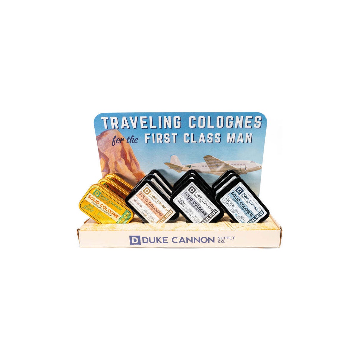 Solid Cologne Mixed Scent Pack 12ct