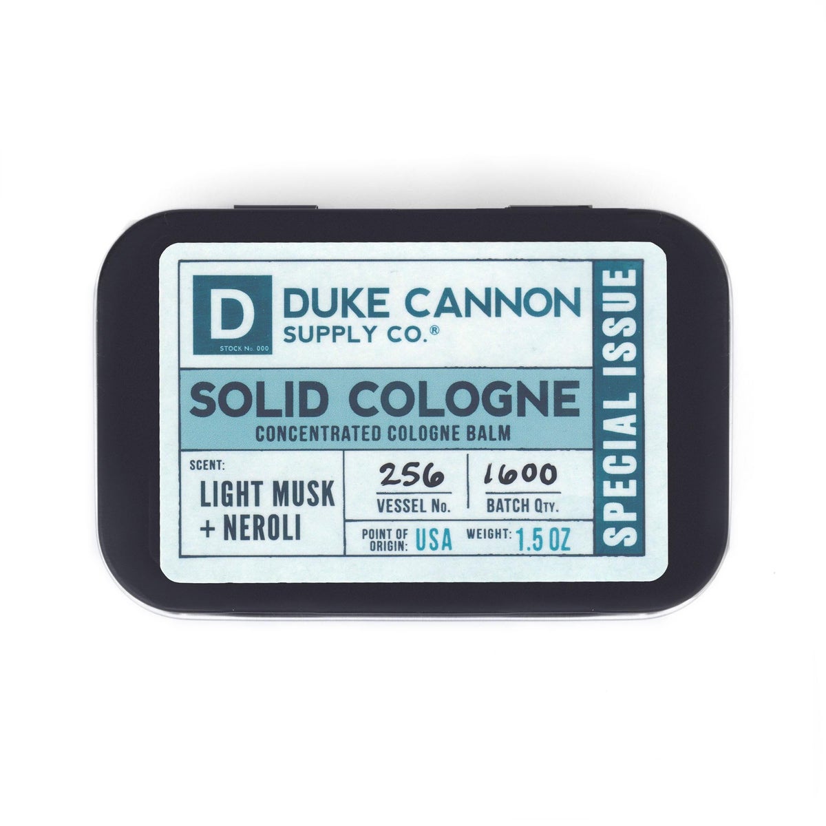 Solid Cologne - Light Musk and Neroli