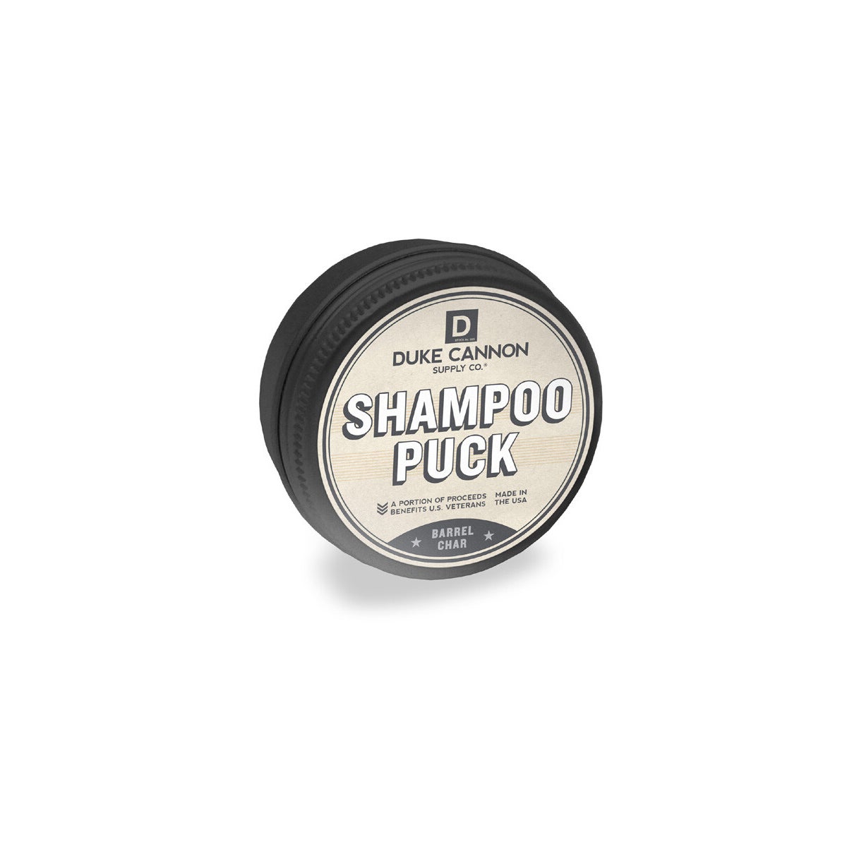 Shampoo Puck Barrel Char - Scent: Bourbon Sandalwood