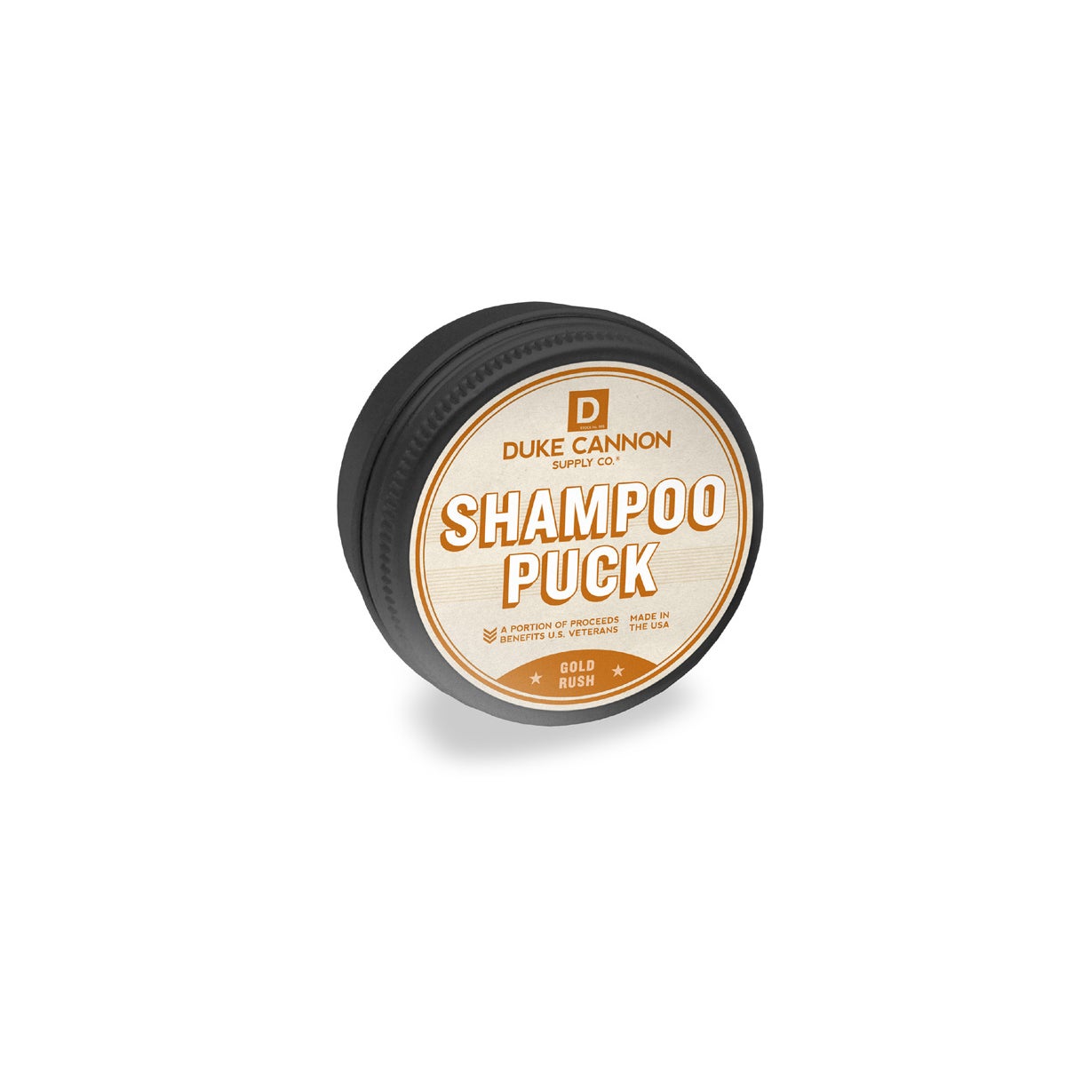 Shampoo Puck Gold Rush - Scent: Fresh Citrus, Neroli, & Oakmoss