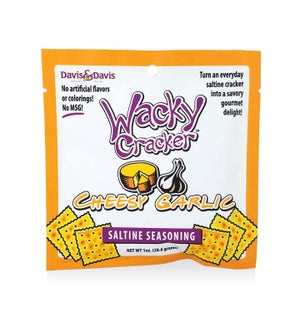Wacky Cracker Seasoning - Cheesy Garlic