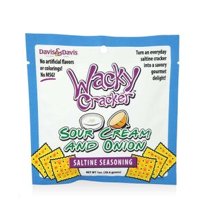 Wacky Cracker Seasoning - Sour Cream and Onion