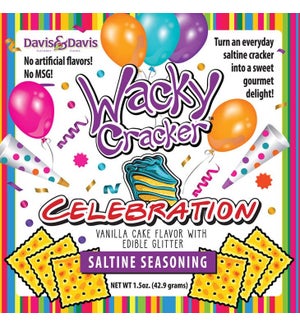 Wacky Cracker Seasoning - Celebration