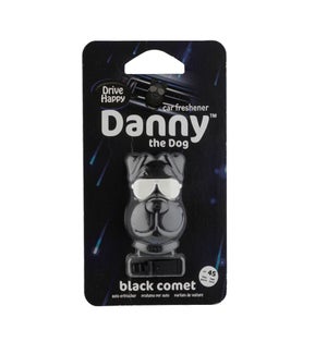 Danny The Dog Car Vent Freshener - Black Comet