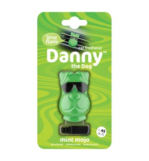 Danny The Dog Car Vent Freshener - Mint Mojo