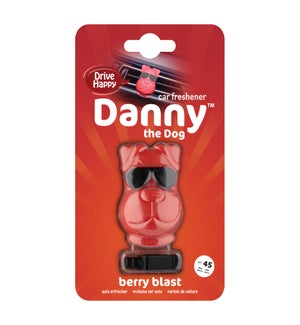 Danny The Dog Car Vent Freshener - Berry Blast