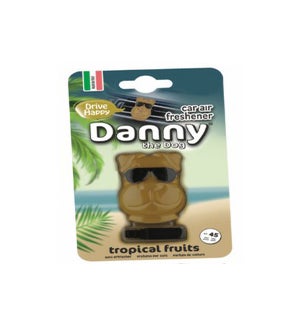 Danny The Dog Car Vent Freshener - Tropical Fruits