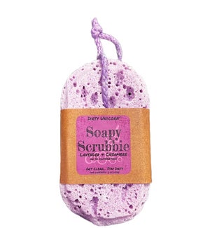 Lavender Cashmere Soapy Scrubbie