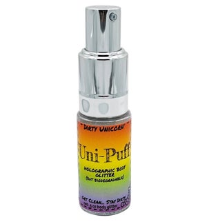 Uni-Puff Biodegradable Holographic Body Glitter