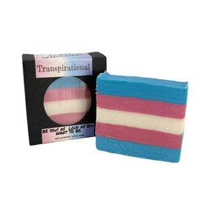 Transpirational Transgender Pride Bar Soap