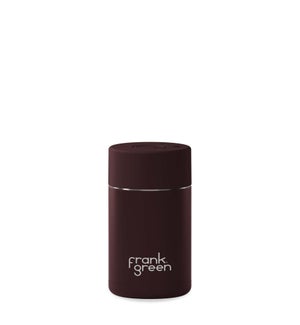 12oz Reusable Cup - Button Lid Chocolate