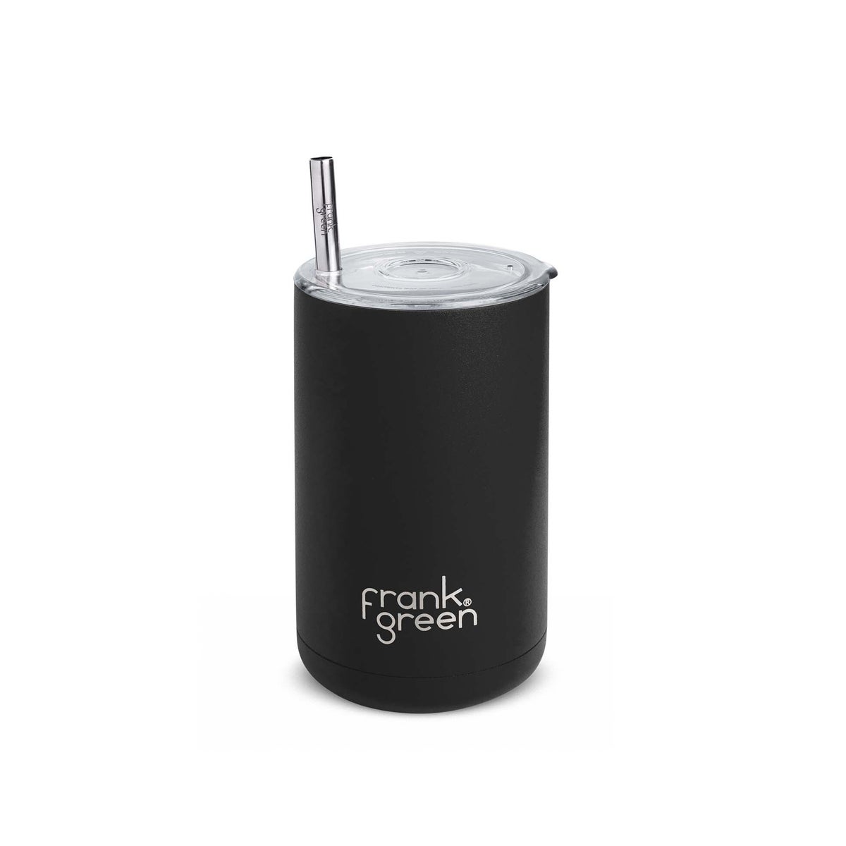 Iced Coffee Cup with Straw Midnight 15oz