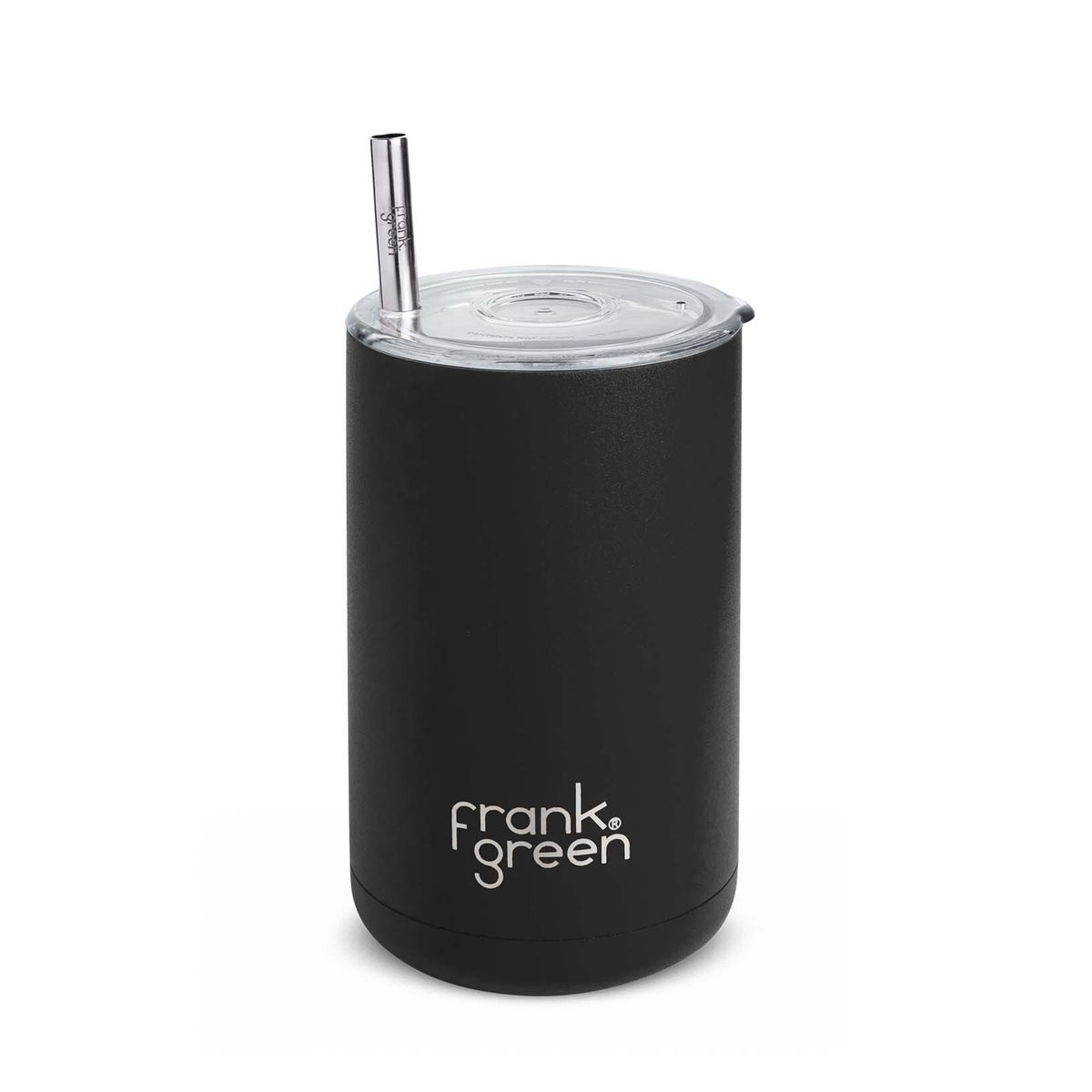 Iced Coffee Cup with Straw Midnight 15oz